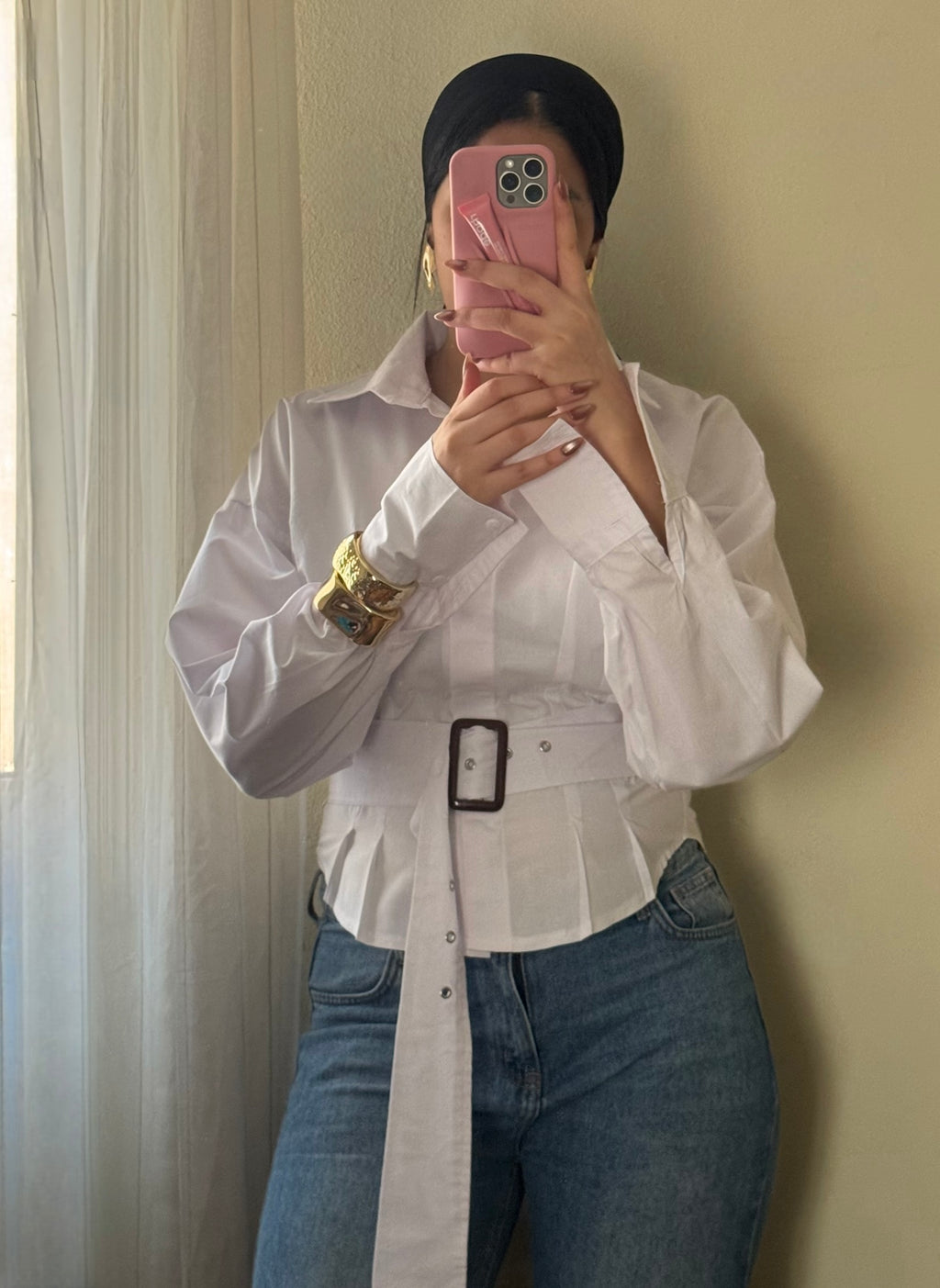 The belted chemise
