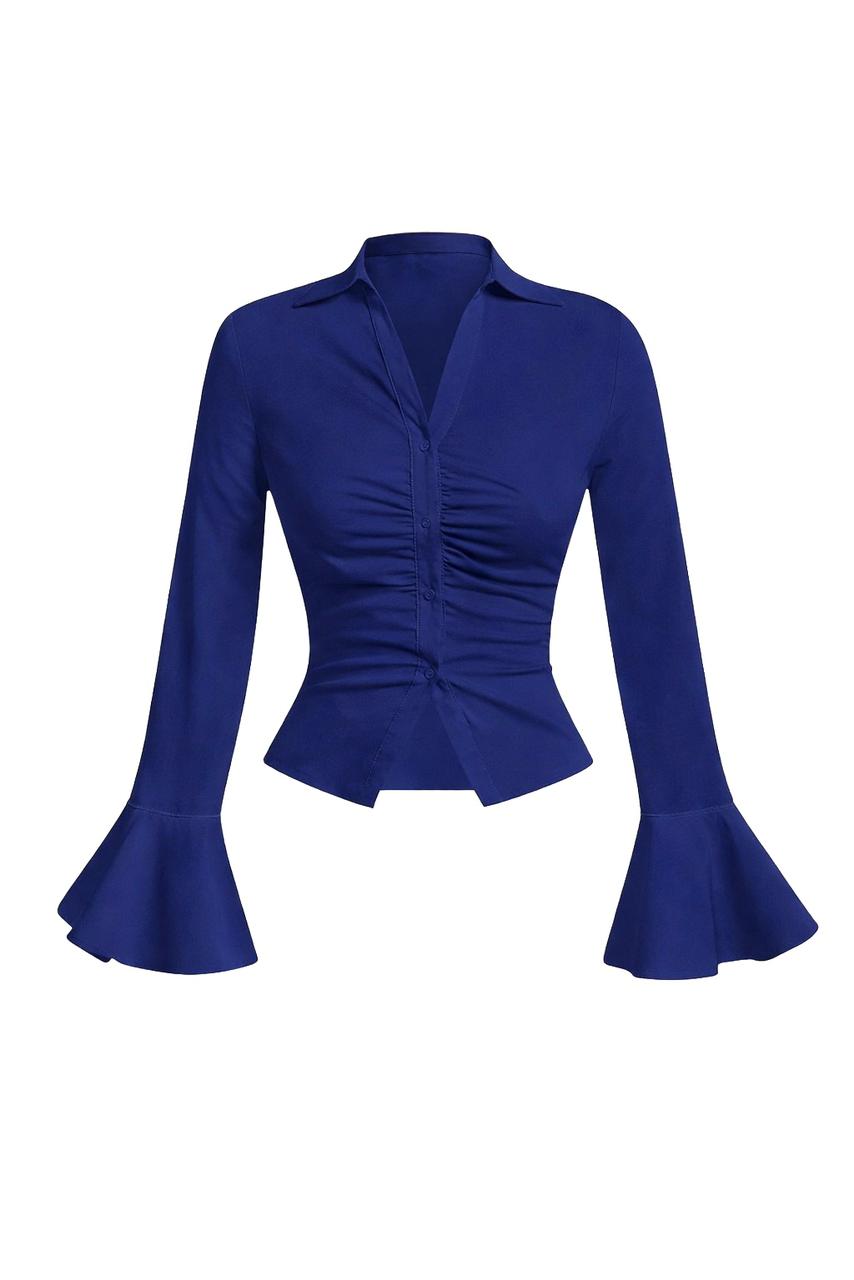 Corset ruffle blouse – DAJDAJ